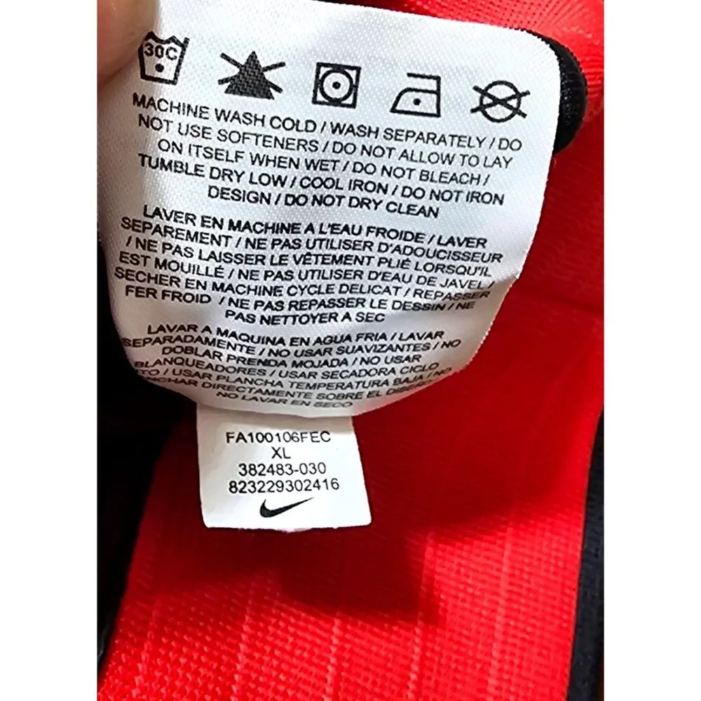 Nike Manchester United Track Jacket XL Gray/Red - Picture 6 of 8